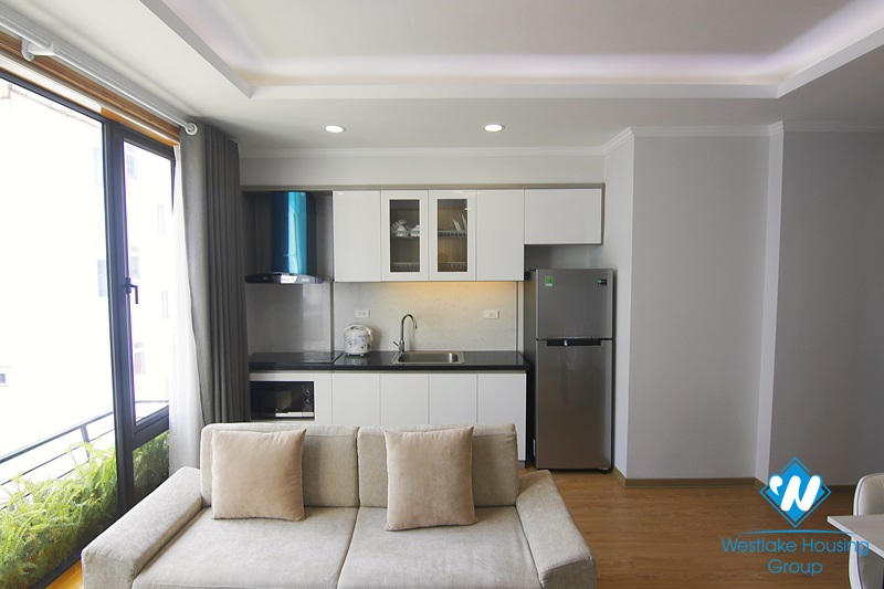 Bright 1-bedroom apartment on Kim Ma Str.